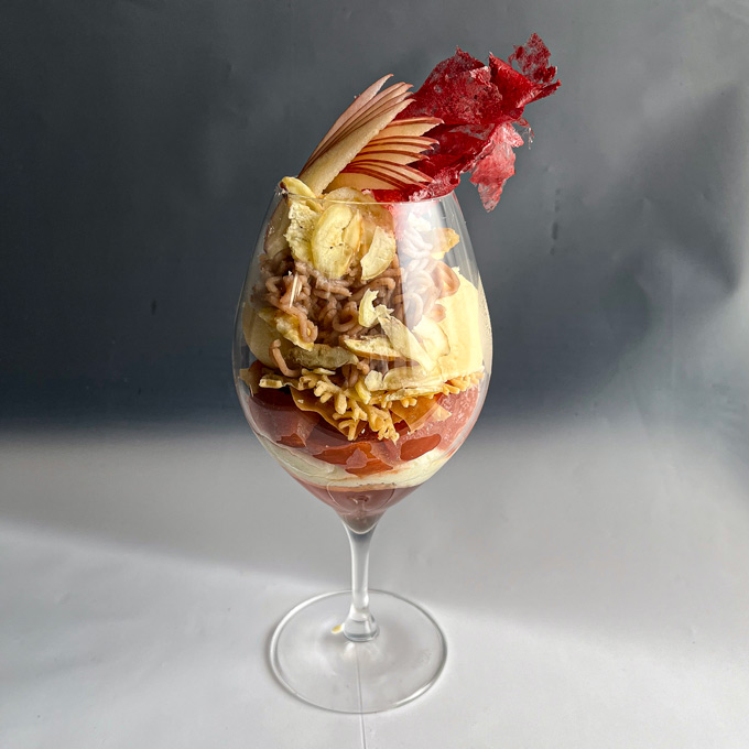 【Part1】<リリック> 焼栗とキャラメルりんごのパフェ 20点限り 2530円 （１人前）