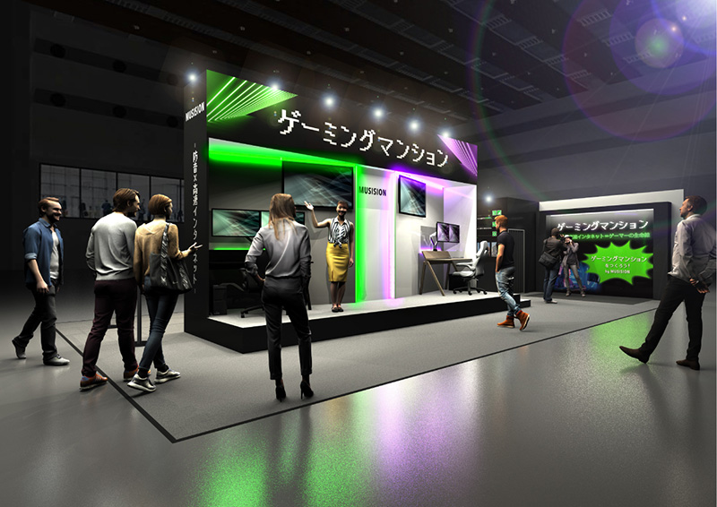 24時間ゲーム実況や動画配信を推奨する防音賃貸住宅「ゲーミングマンション」を体感！