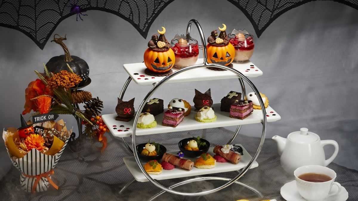 【ロイヤルパークホテル】コワ・かわいい！ハロウィンアフタヌーンティー＆点心で楽しむチャイニーズアフタヌーンティー