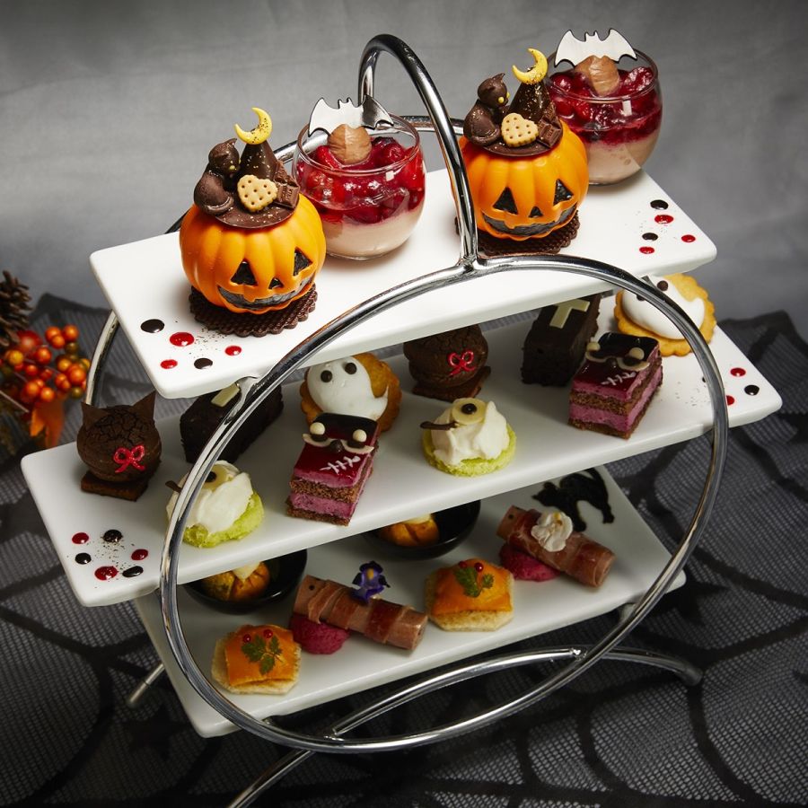 ハロウィンアフタヌーンティー(2名分イメージ)
