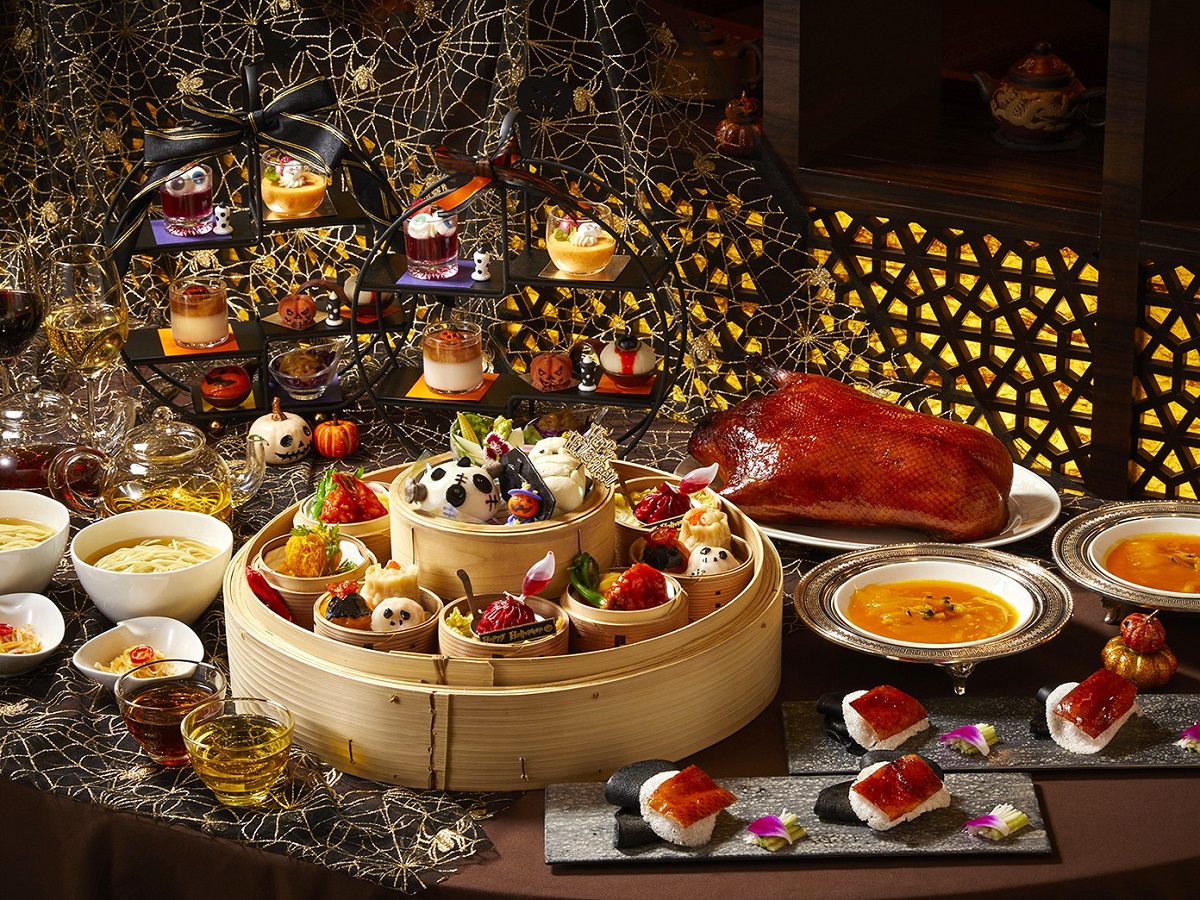 「チャイニーズハロウィンハイティー(2名分イメージ)