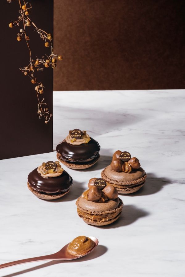 「マカロン プラリネ＆マロン」853円