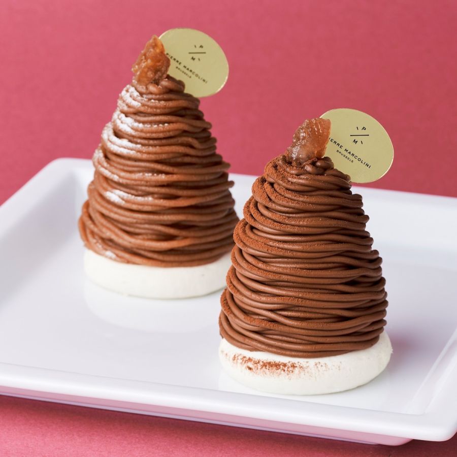 「モンブラン／モンブラン ショコラ」 972円（テイクアウト）、1100円（イートイン）