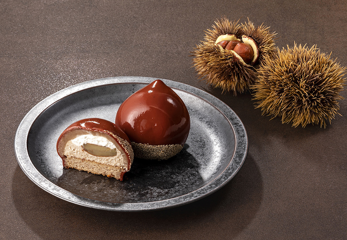 「『THEマロン』栗バタークリームにごろごろ渋皮栗」1個 864円、2個入り 1728円