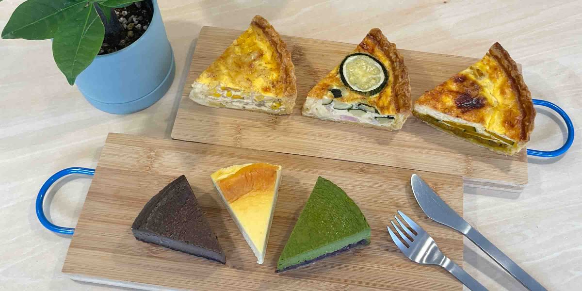 東京・練馬のテイクアウト専門店「オヤツハイツ」でカラフルなチーズケーキと具だくさんキッシュを