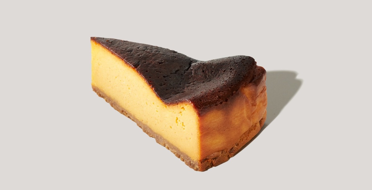  「パンプキンのバスクチーズケーキ」520円（店内利用）