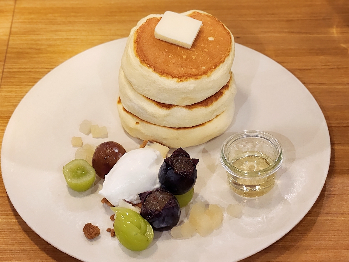 期間限定 9月限定パンケーキ 1600円