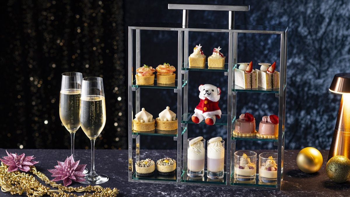 コンラッド東京｜煌びやかな夜景とともに楽しむジュエリーをイメージしたスイーツ「フェスティブ・ナイトティー」【11月1日～】