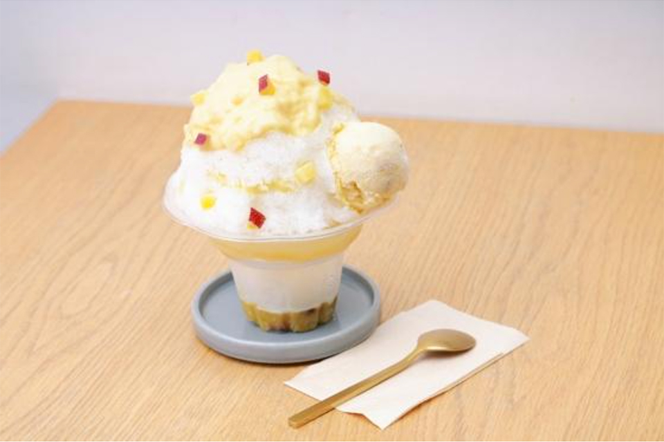 「おいもみるくかき氷」750円