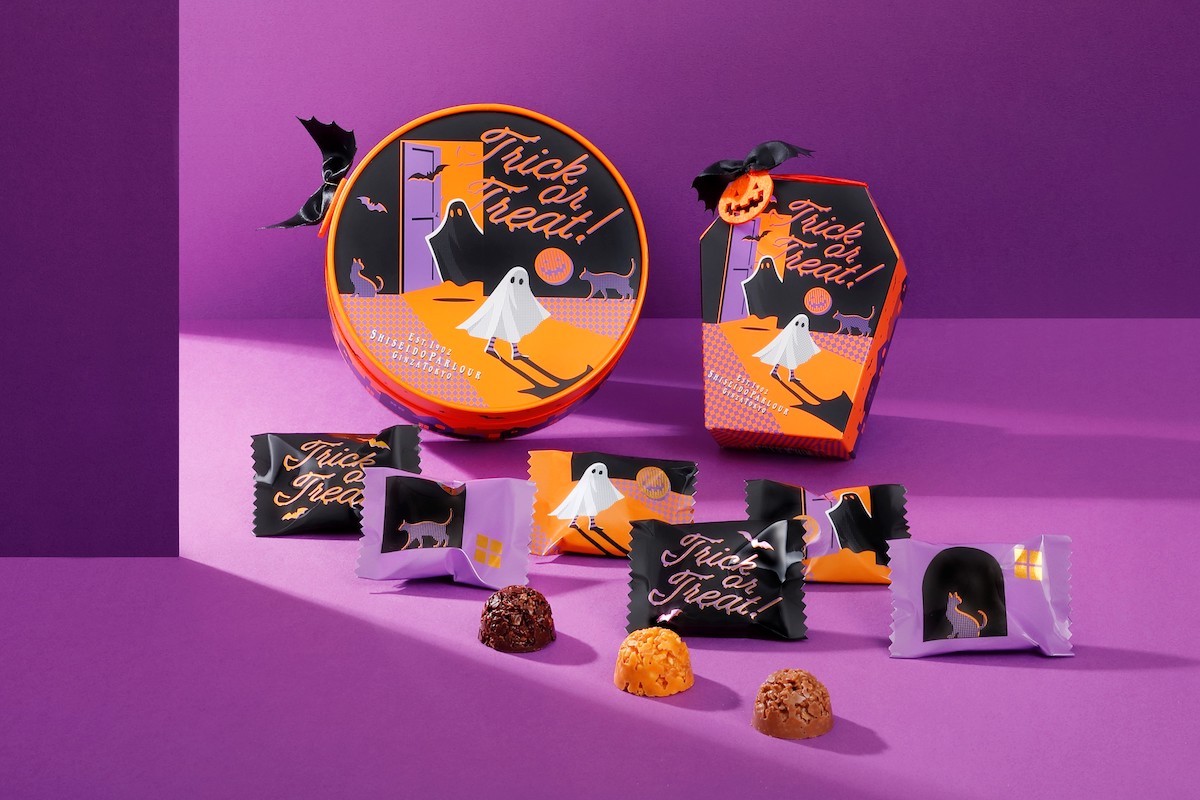 「ハロウィンショコラ」5個入り 648 円、12個入り 1539 円