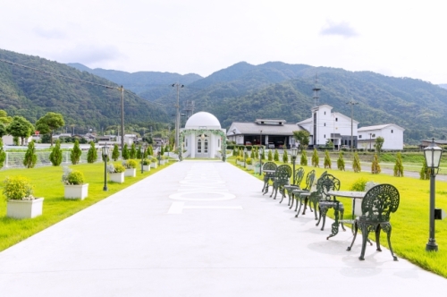 地元カップルのガーデンウエディング会場としても活躍