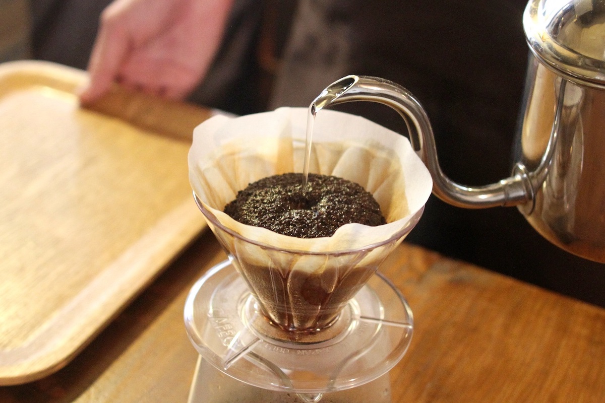 淹れたてコーヒーの香りをたっぷり堪能してみて