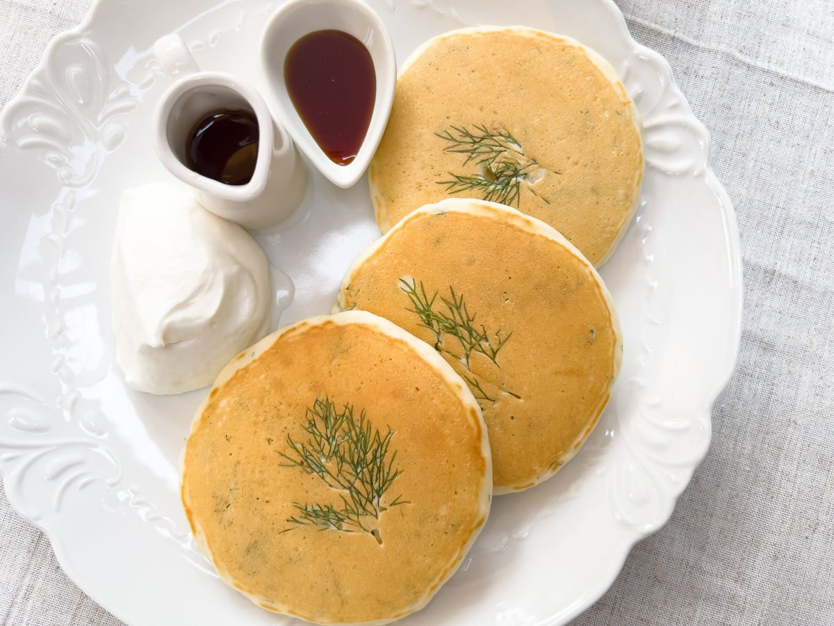 「ハーブパンケーキ」単品1400円