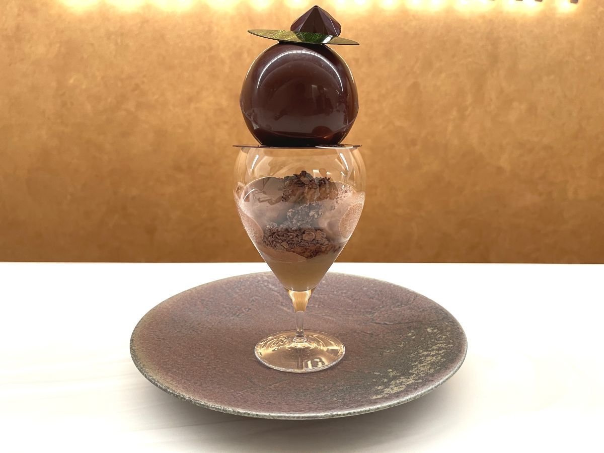 「ショコラパフェセット（コーヒーor紅茶付き）」4378円