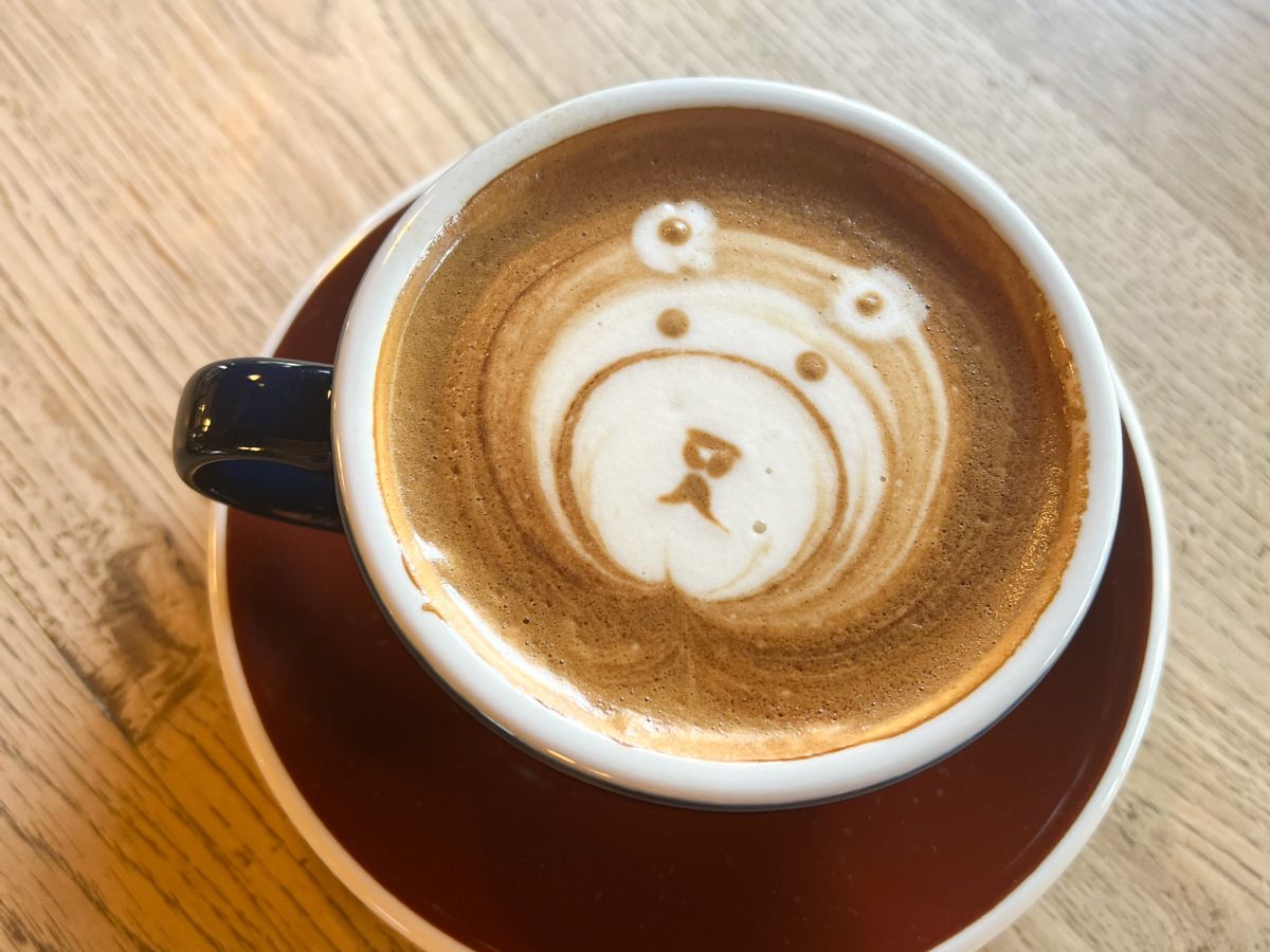 アートが可愛い「ソイラテ」700円