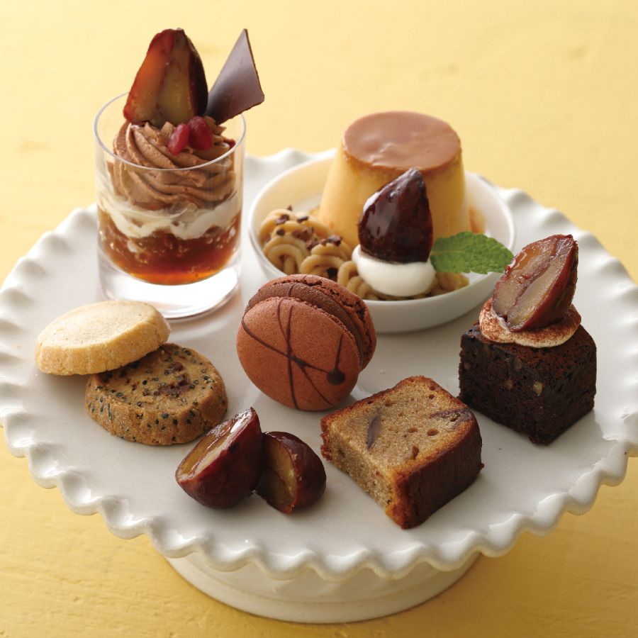 「KIHACHIのアフタヌーンティー ～マロンスペシャル～」スイーツイメージ