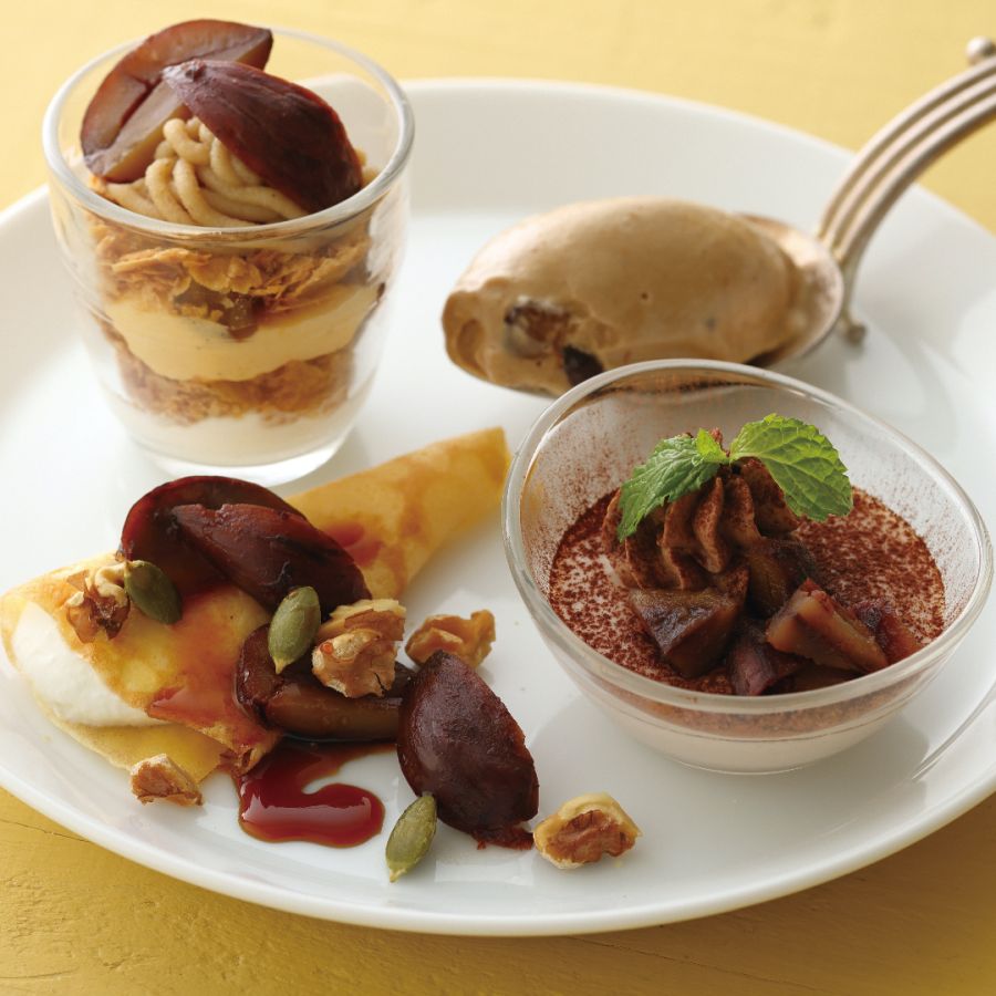 「KIHACHIのアフタヌーンティー ～マロンスペシャル～」スイーツイメージ