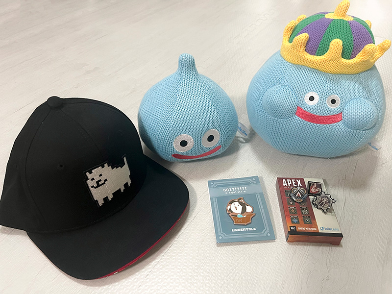 『ドラゴンクエスト』『Undertale（アンダーテイル）』『Apex Legends（エーペックスレジェンズ）』のグッズを購入しちゃいました！