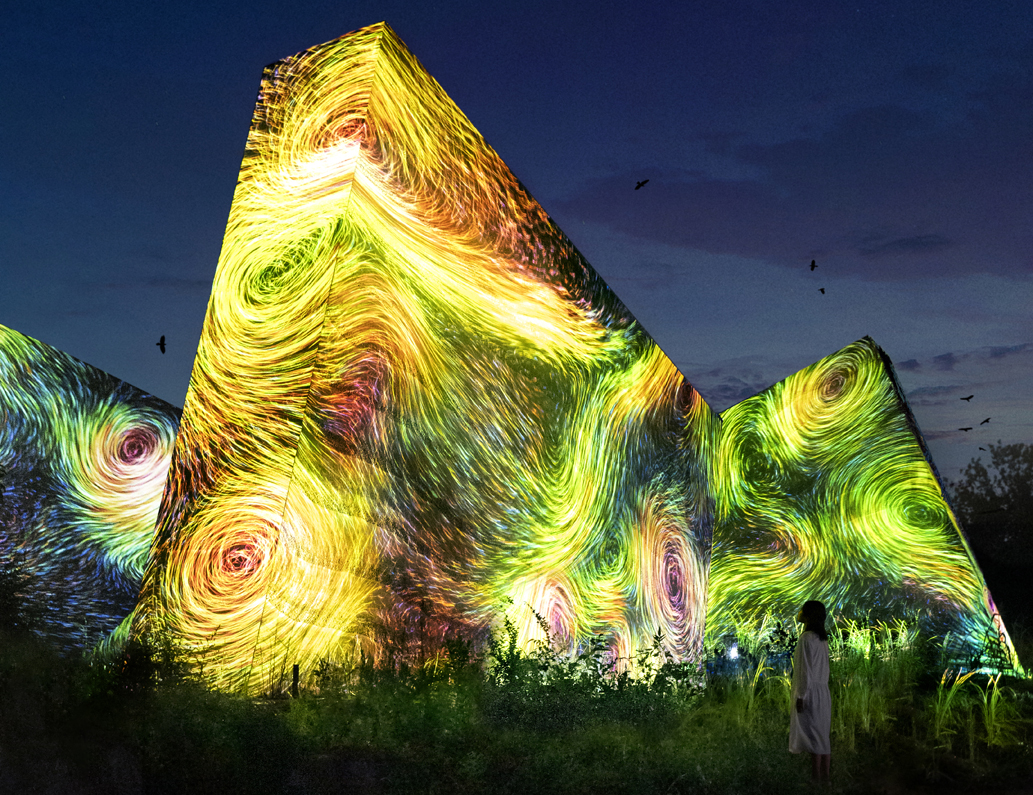 「チームラボ ボタニカルガーデン 大阪（有料プログラム」 「チームラボ ボタニカルガーデン 大阪」長居植物園 ©チームラボ