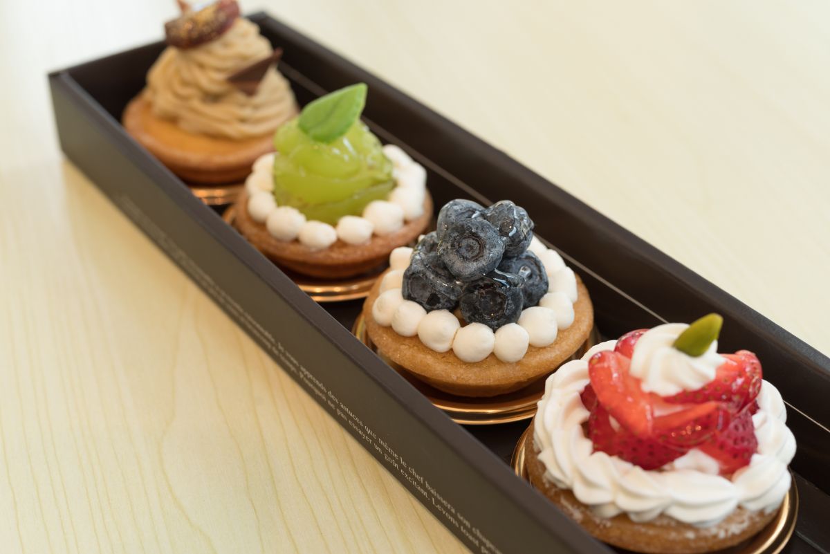 「プティタルト4種セット」1512円