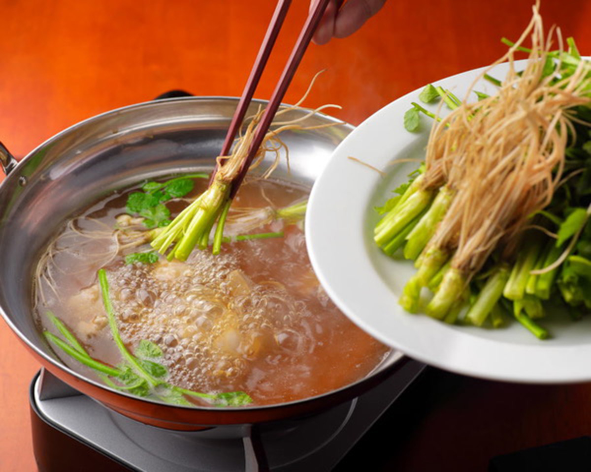 「仙台せり鍋」2～3人前2580円