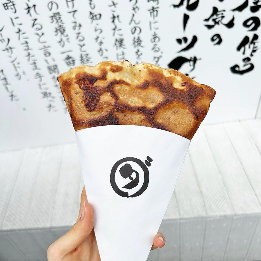 「芋バターシュガークレープ」830円