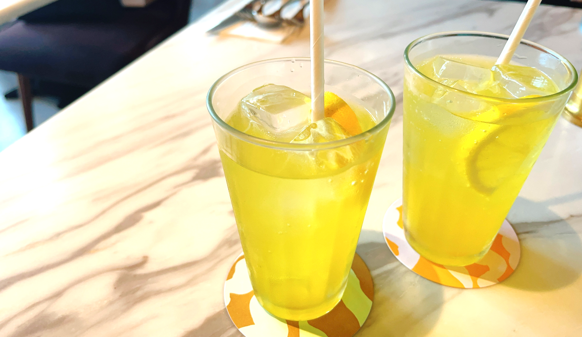 「ハニー&サフランソーダ」900円