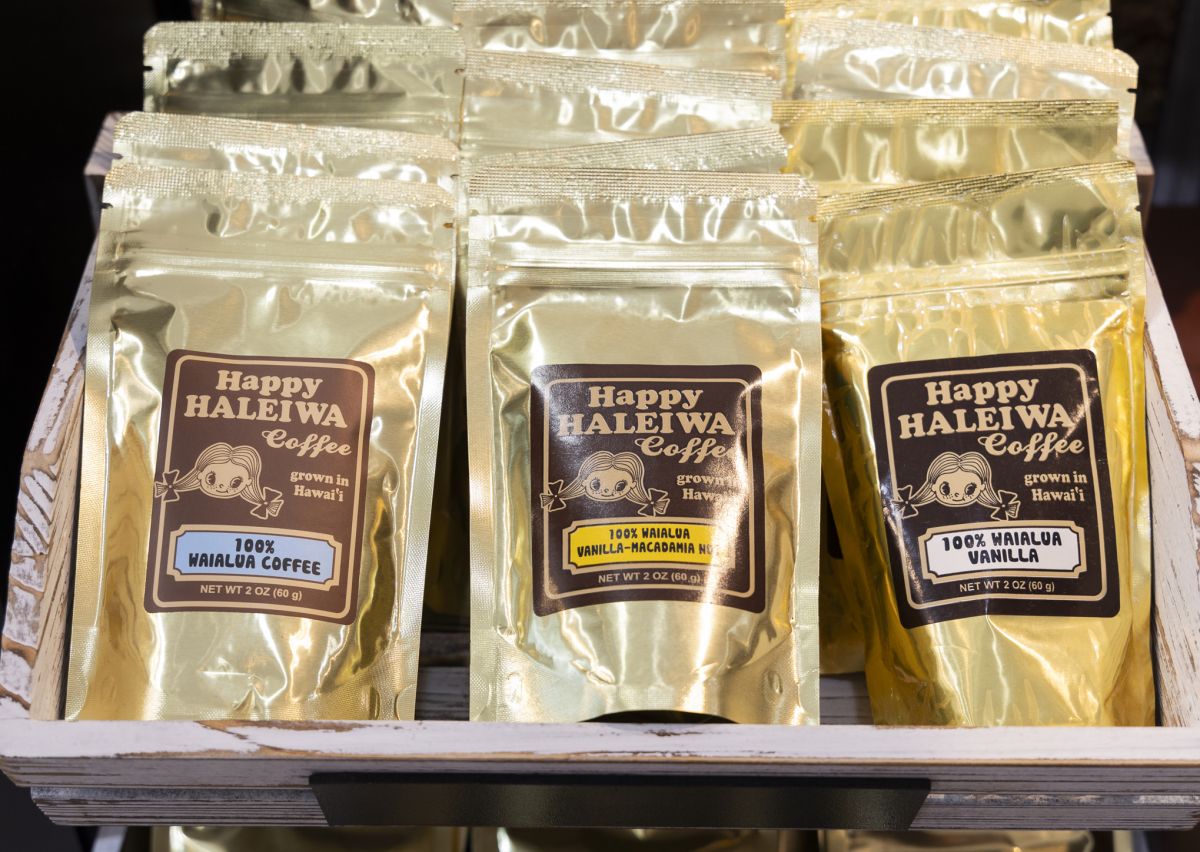 ワイアルアコーヒー 各$6.75