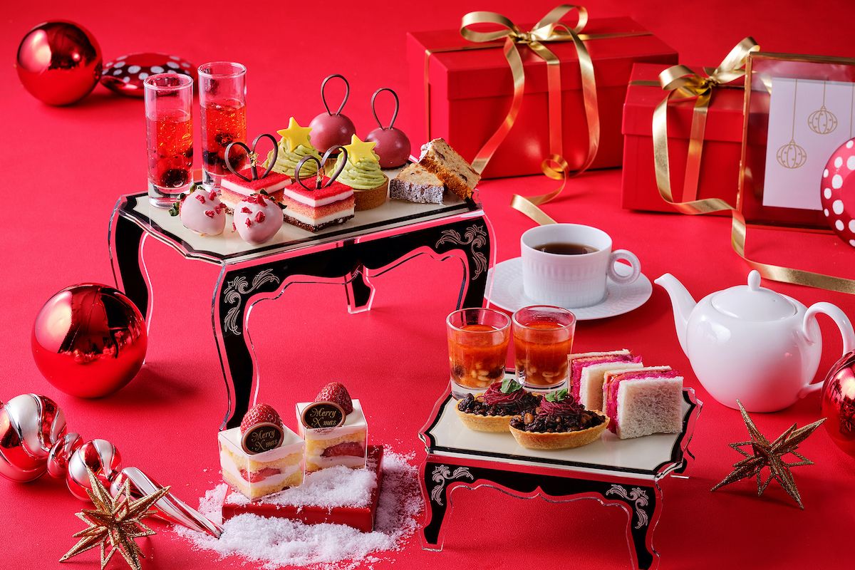 12月1日～12月25日はクリスマスデコレーションをまとった「ルビージュエル アフタヌーンティー」
