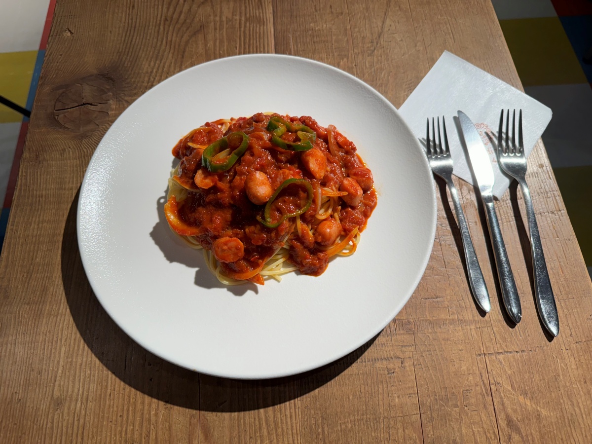 「昭和のナポリタン」1200円