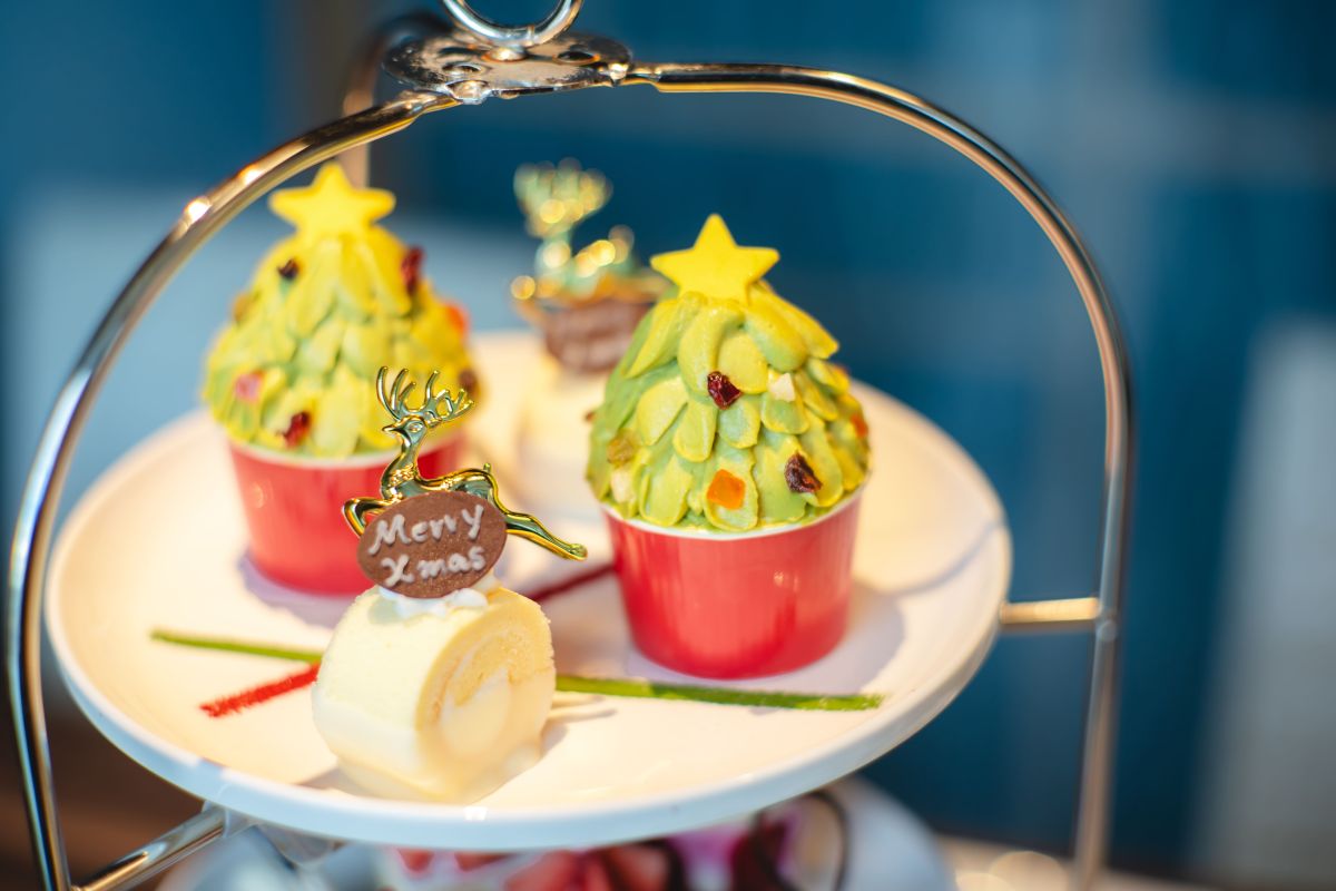 クリスマスツリーマフィン(イメージ)