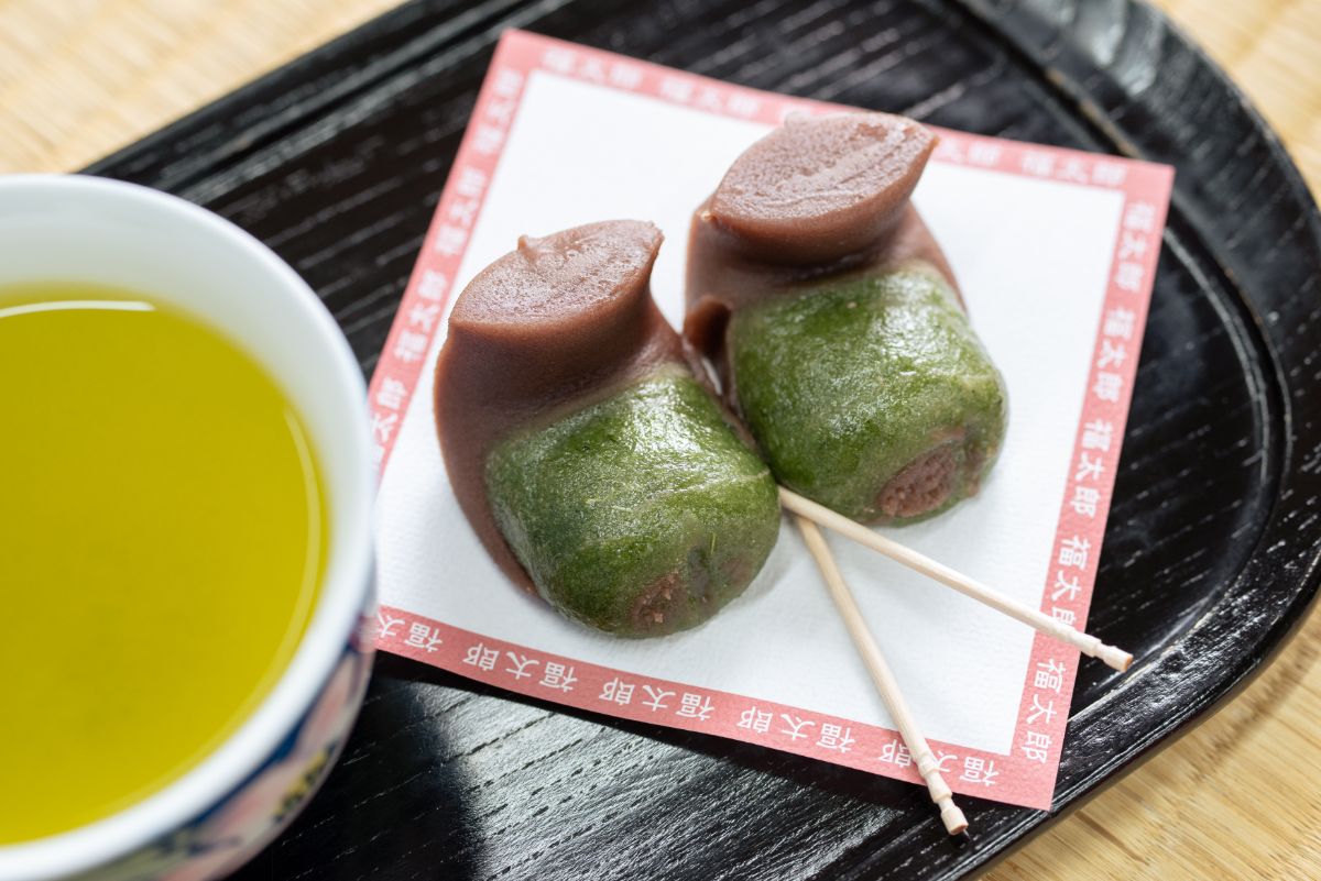 「福太郎(お茶付き)」250円