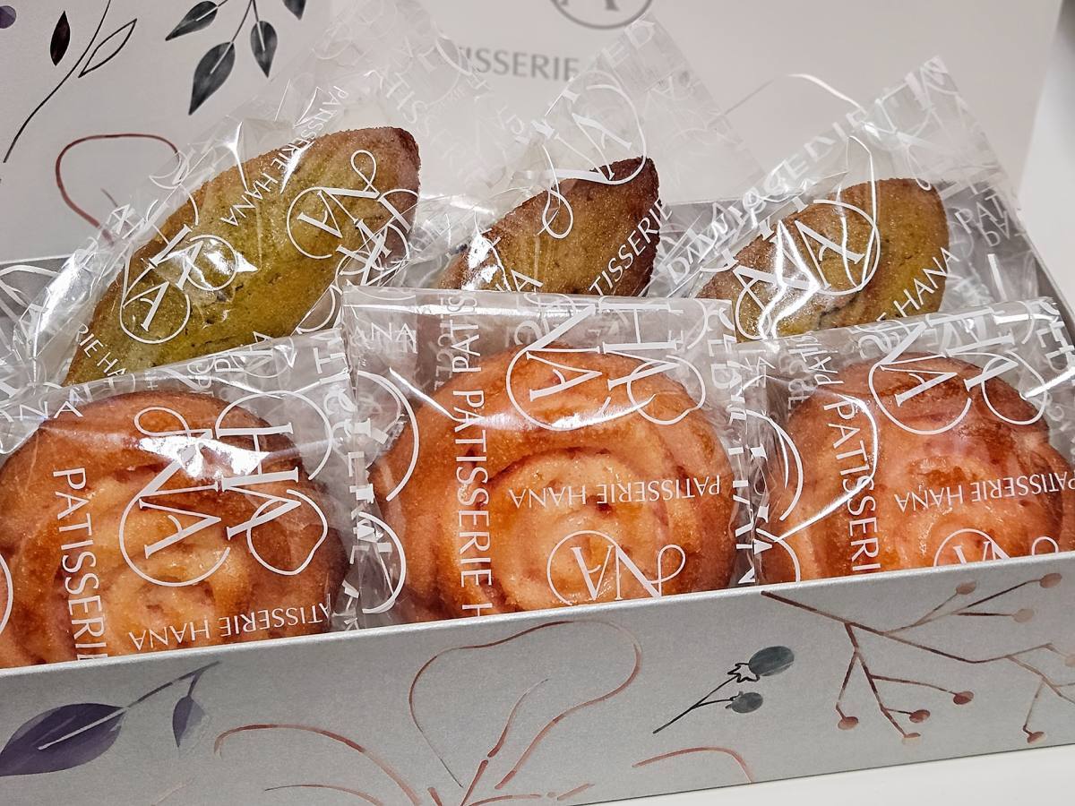 マドレーヌローズ&フィナンシェピスターシュ 6個入1980円