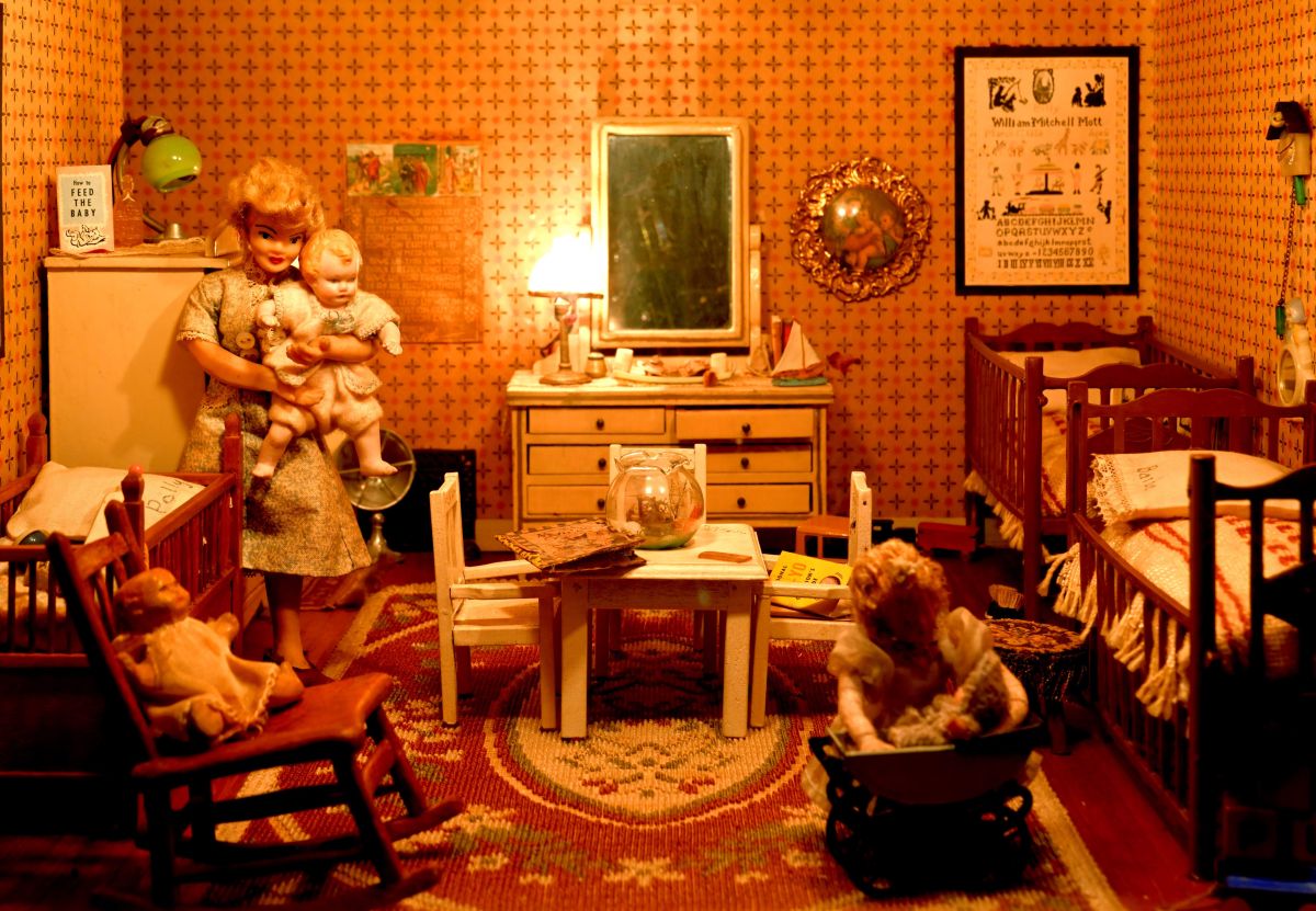 『デモイン・バンガロー』の子ども部屋（モッツ・コレクション）