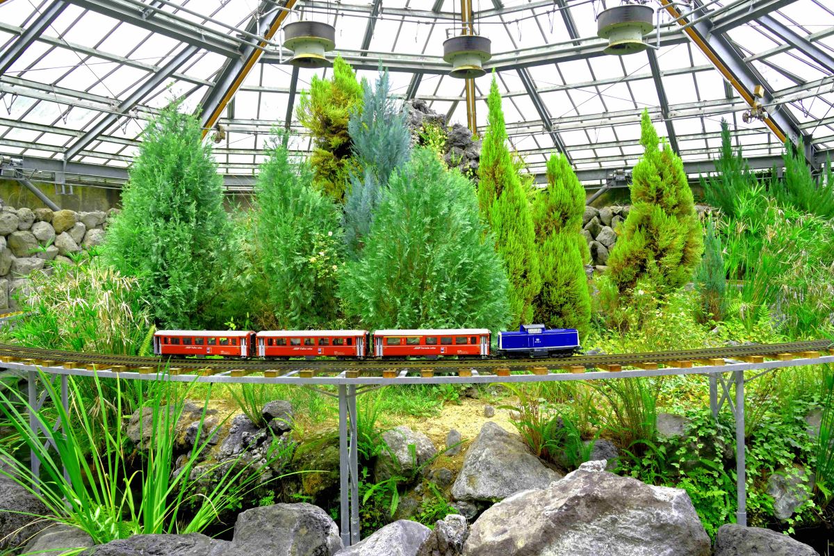 ミニチュア鉄道は実際に走らせることができる
