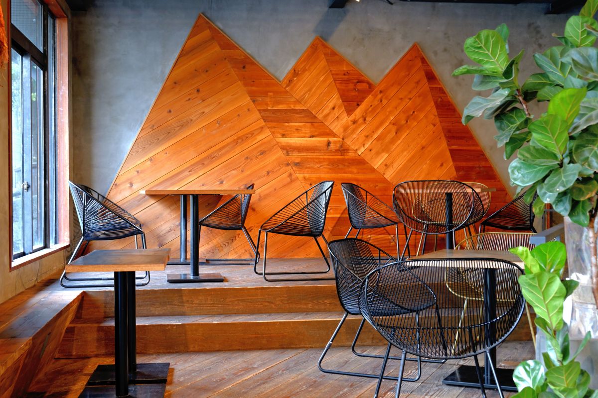 およそ30席。Wi-Fi、電源ありで使い勝手抜群