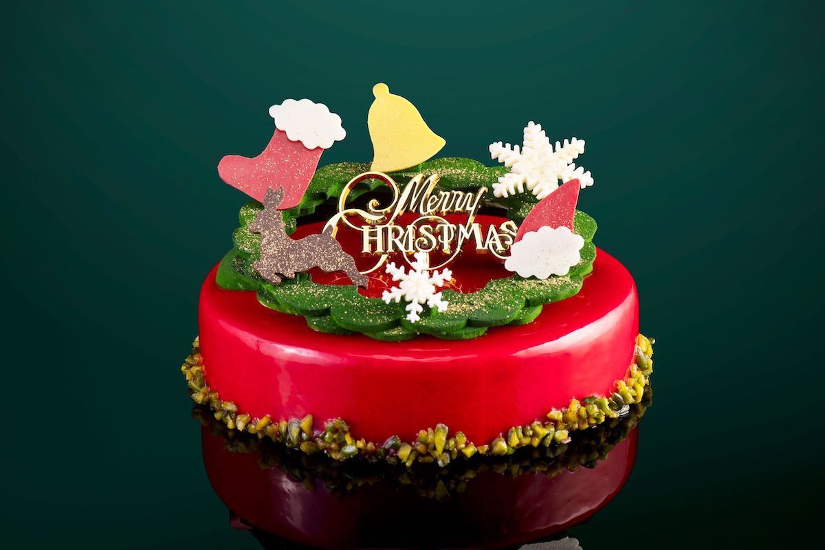 「Couronne de Noël（クロンヌ ド ノエル）」直径15cm×高さ4cm 6500円