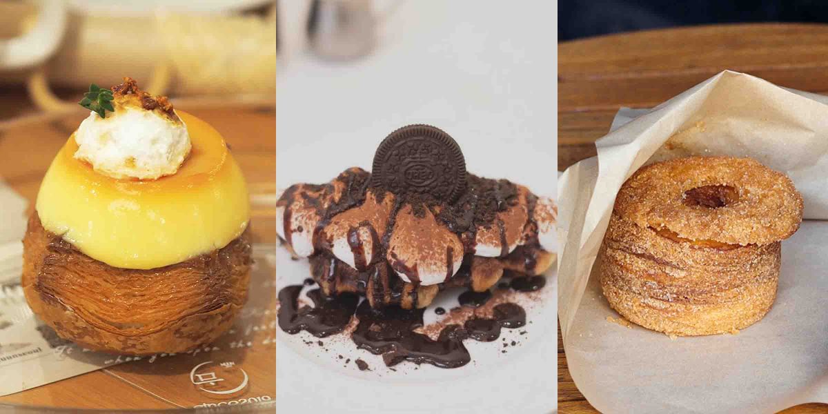 組み合わせておいしさもかわいさも倍増！最旬進化系スイーツ「プリンデニッシュ」「クロッフル」「クロワッサンドーナツ」をご紹介！