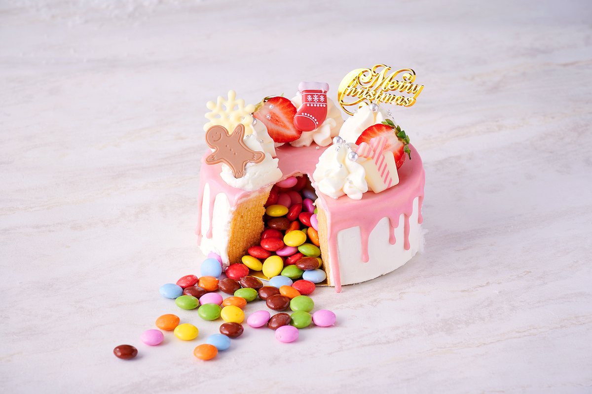 「クリスマス サプライズケーキ」4号 4500円