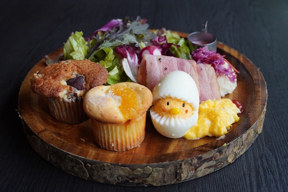 きこりプレート（マフィン）1000円