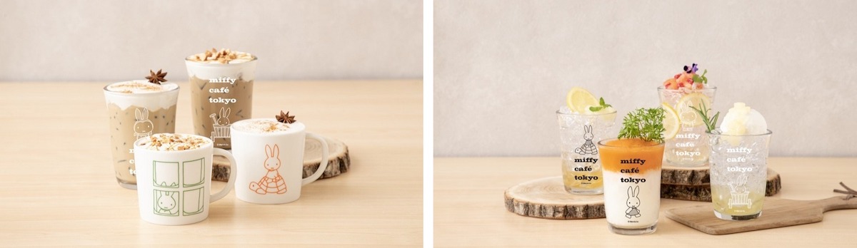 【スーベニア】マグカップ（全2種）1980円、グラス（全4種）1700円