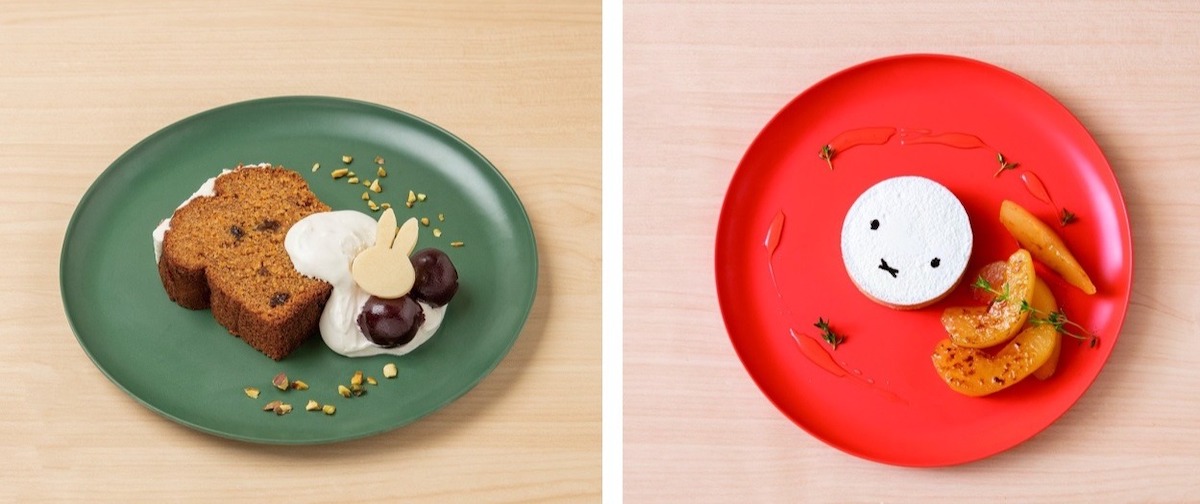 左から「キャロットケーキ」1390円、「きせつのタルト」1490円