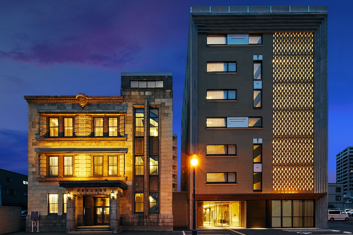 南館と北館の2棟で構成されているOMO5小樽