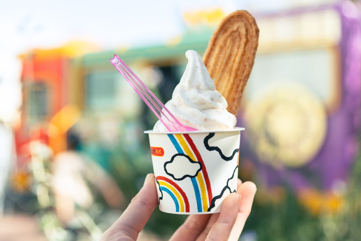 「うなぎパイジェラート」500円