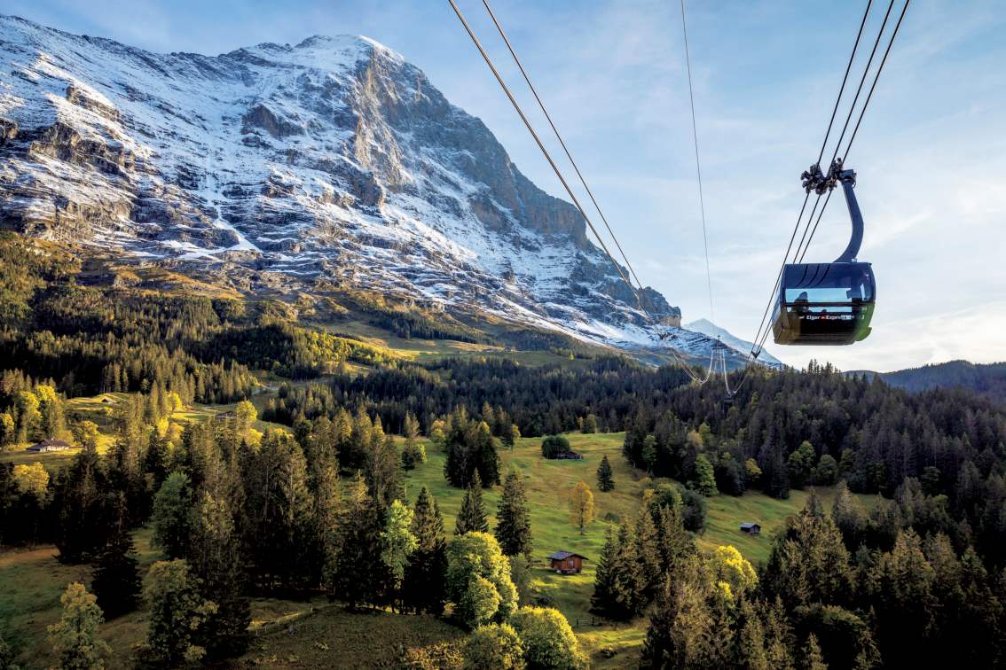 アルプスの名峰