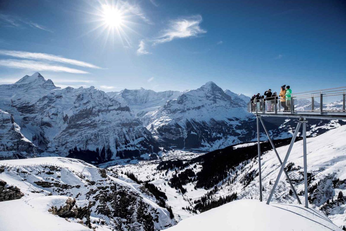 アルプスの名峰