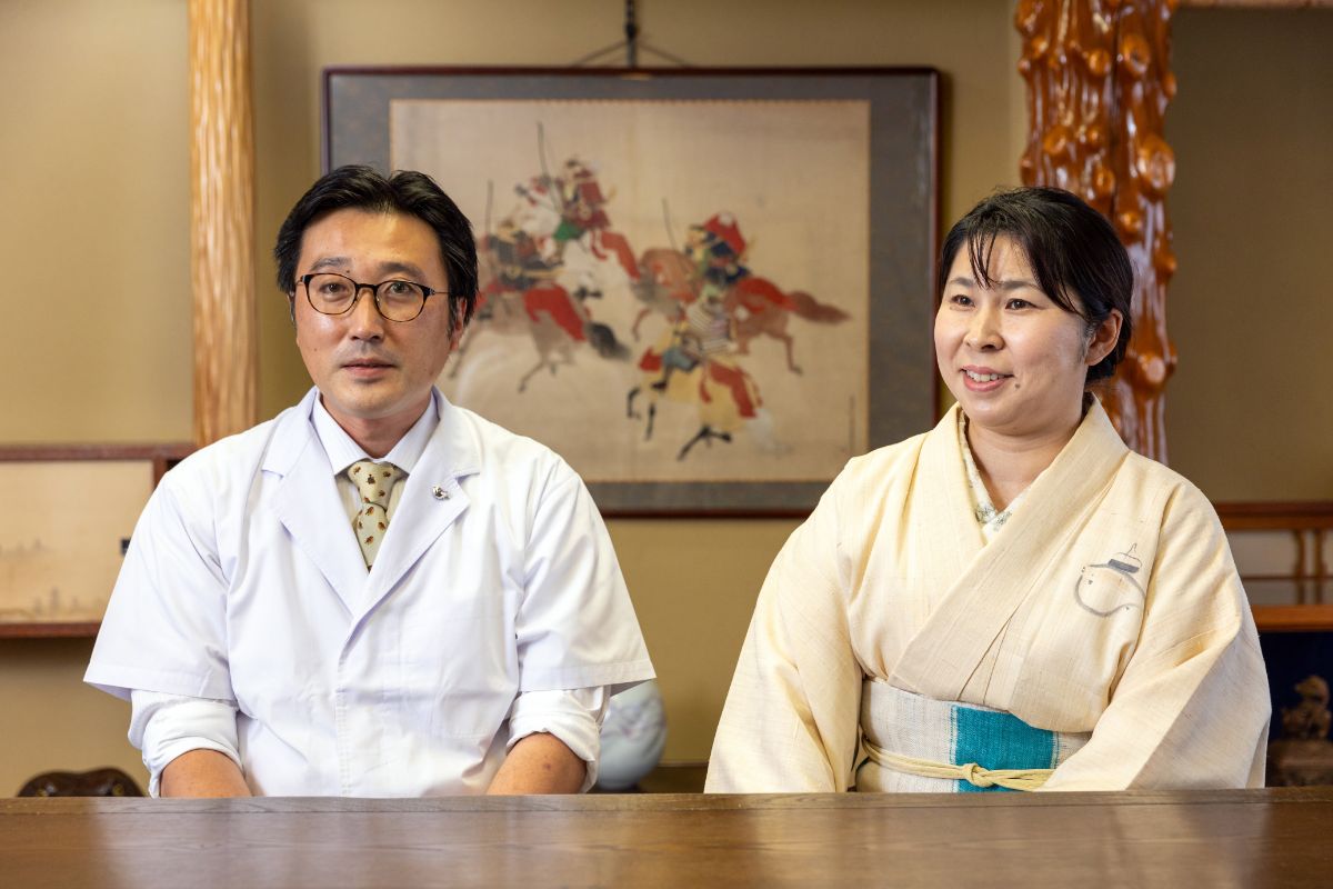 「割烹やました」鈴木光二さん、鈴木朋美さん