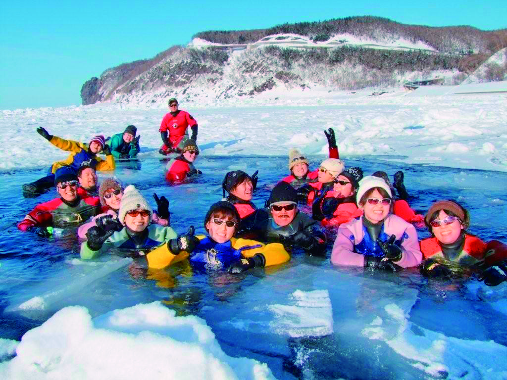 地元漁師によるガイドで安心。流氷体験 / 主催:MEPS