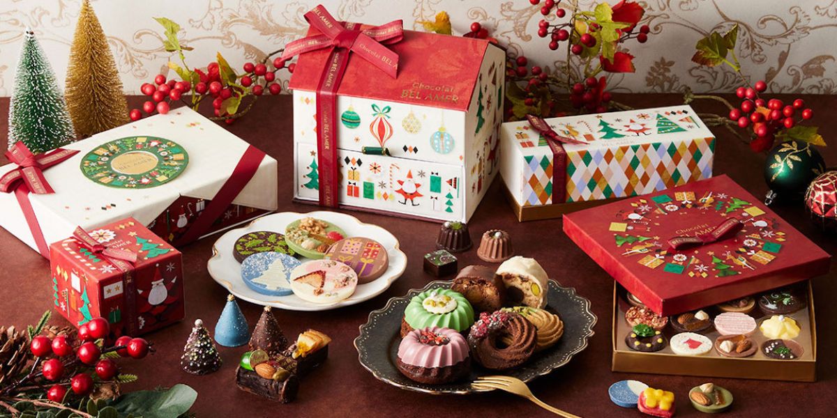 華やかなノエルコレクション！ショコラ専門店「ベルアメール」からクリスマス限定で登場