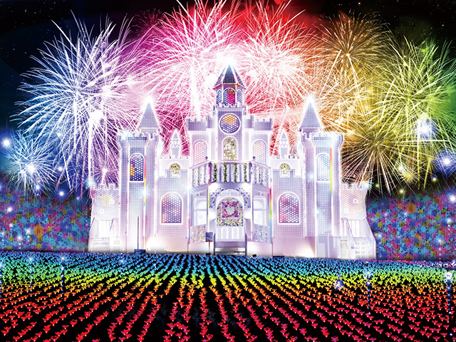 あしかがフラワーパーク「光の花の庭」